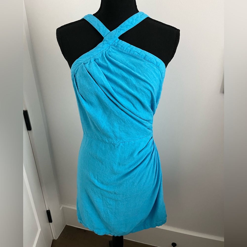 Shein Linen Blend Mini Dress — Size Medium